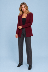 Blazer midi cuello en V