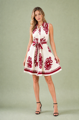 Vestido camisero con cinturón
