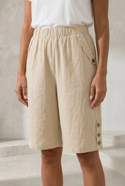 Bermuda droit taille haute | Lounelle Paris