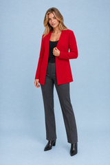 Blazer midi cuello en V