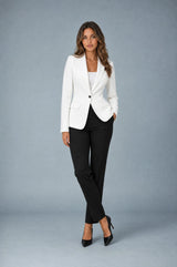Blazer entallado con cuello de sastre