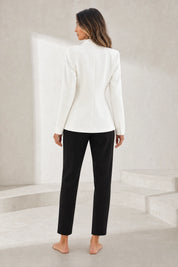 Blazer col tailleur coupe cintrée | Lounelle Paris