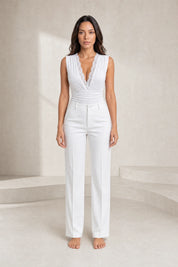 Body en dentelle décolleté V | Lounelle Paris