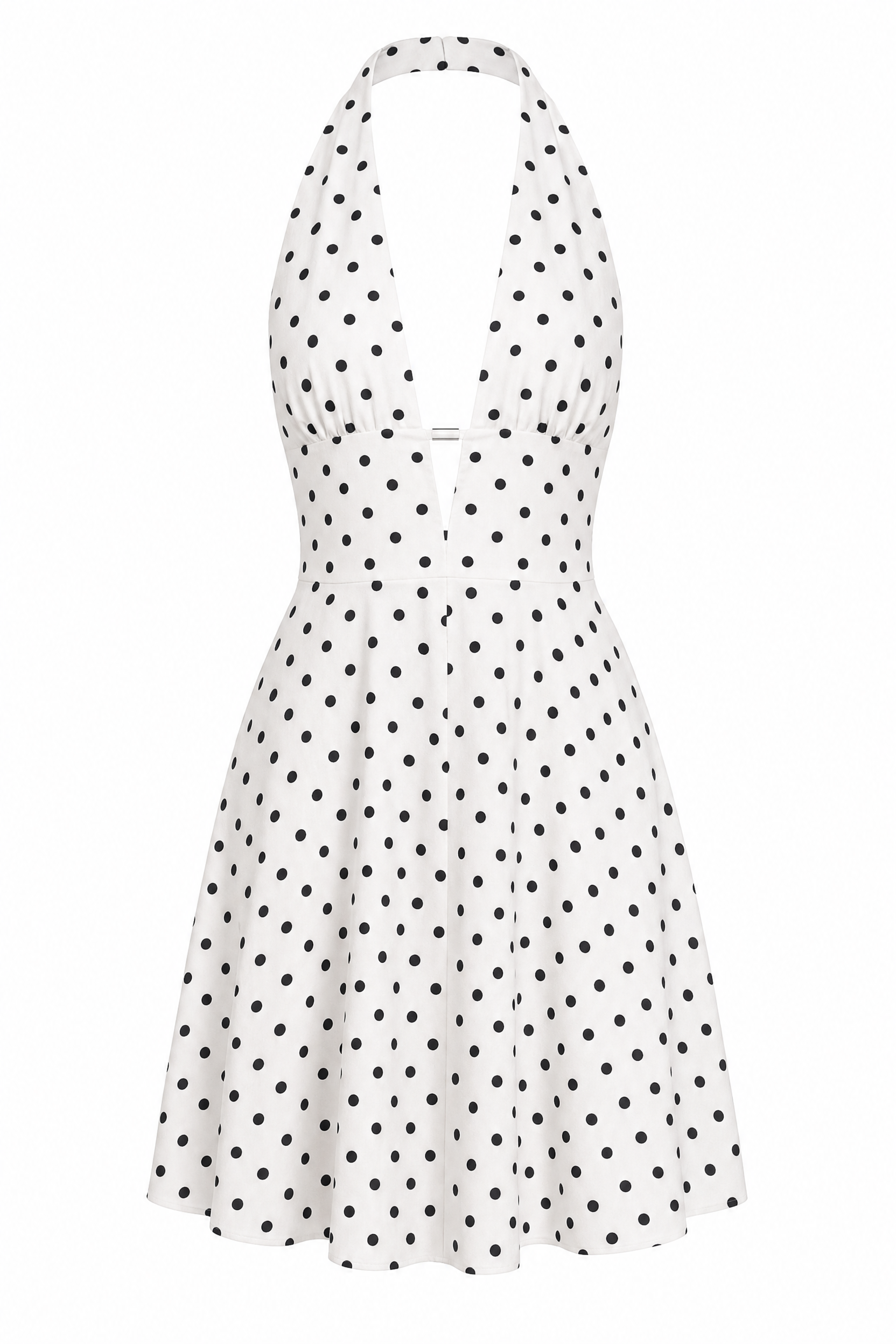 Robe à pois col licou | Lounelle Paris