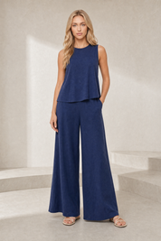 Ensemble pantalon large fluide | Lounelle Paris