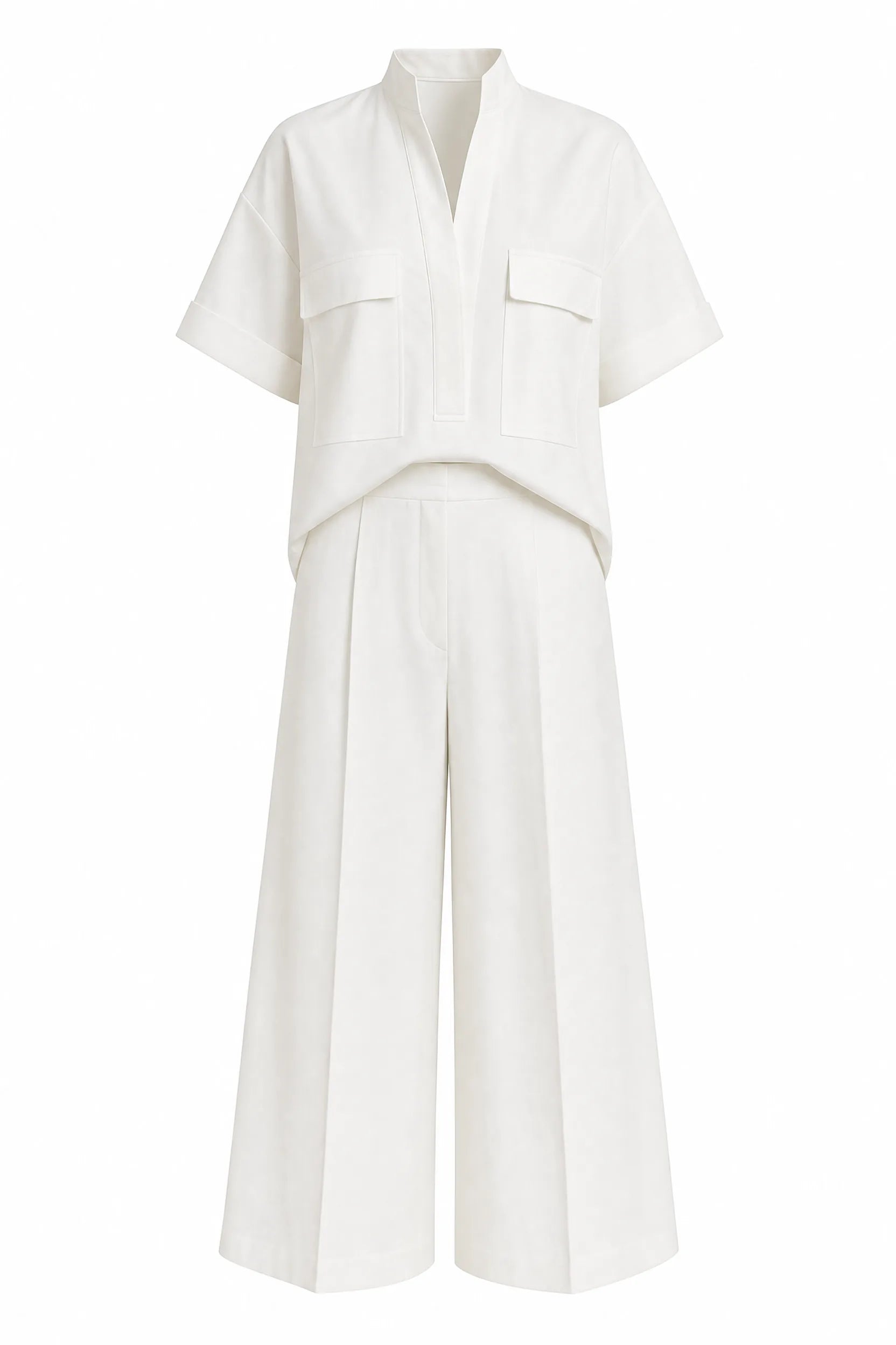 Ensemble deux pièces ample col V | Lounelle Paris