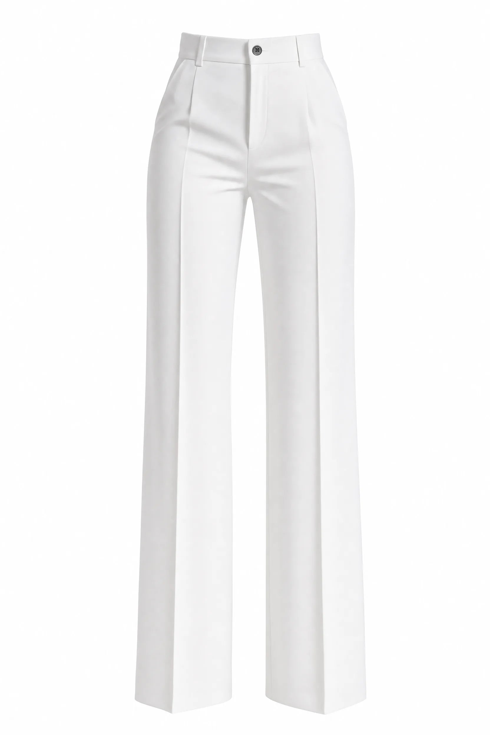 Pantalon de tailleur fluide taille haute | Lounelle Paris
