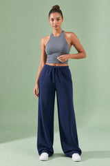 Pantalón ancho con cordón