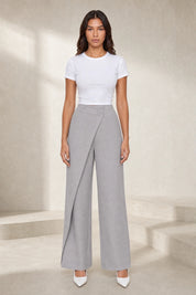 Pantalon taille haute asymétrique | Lounelle Paris
