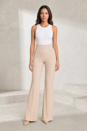 Pantalon taille haute micro-évasé | Lounelle Paris