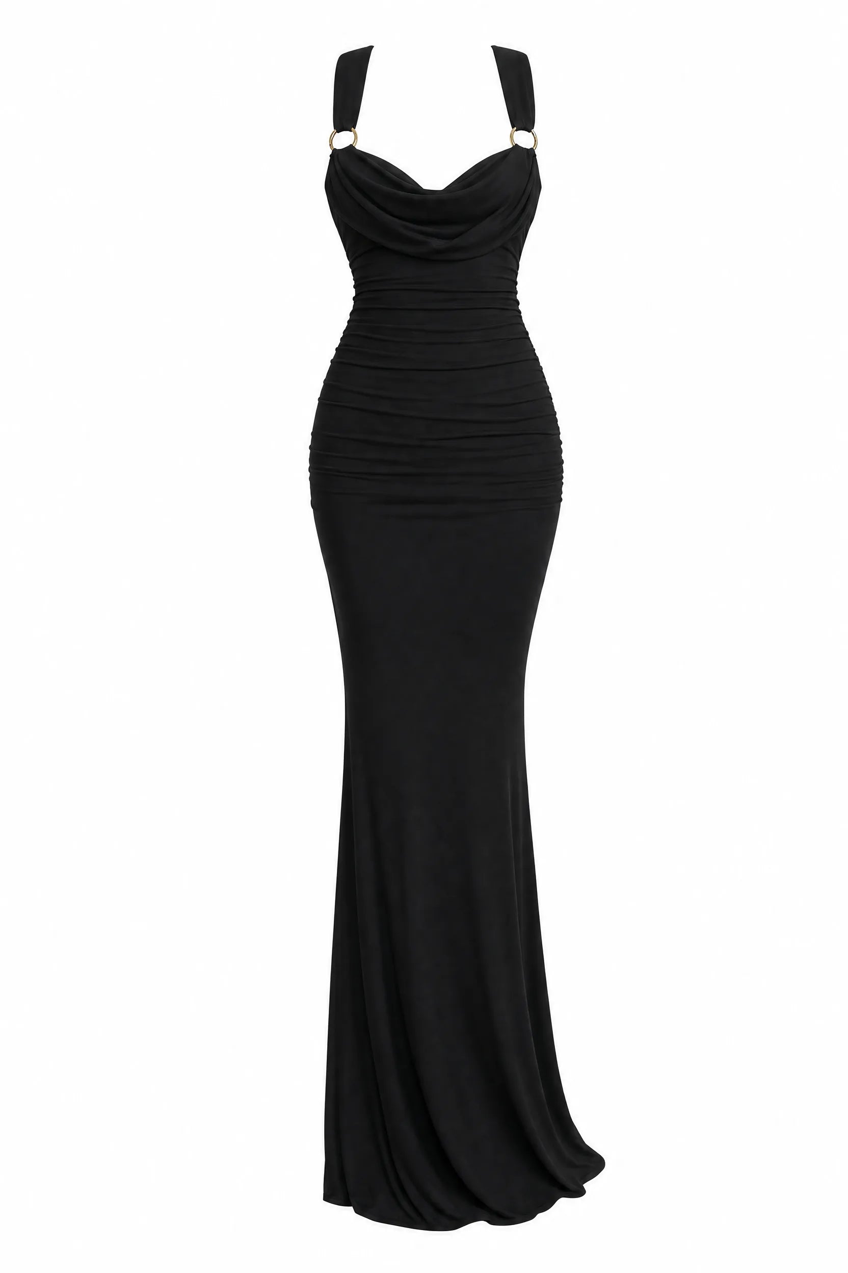 Robe longue col bénitier dos nu | Lounelle Paris
