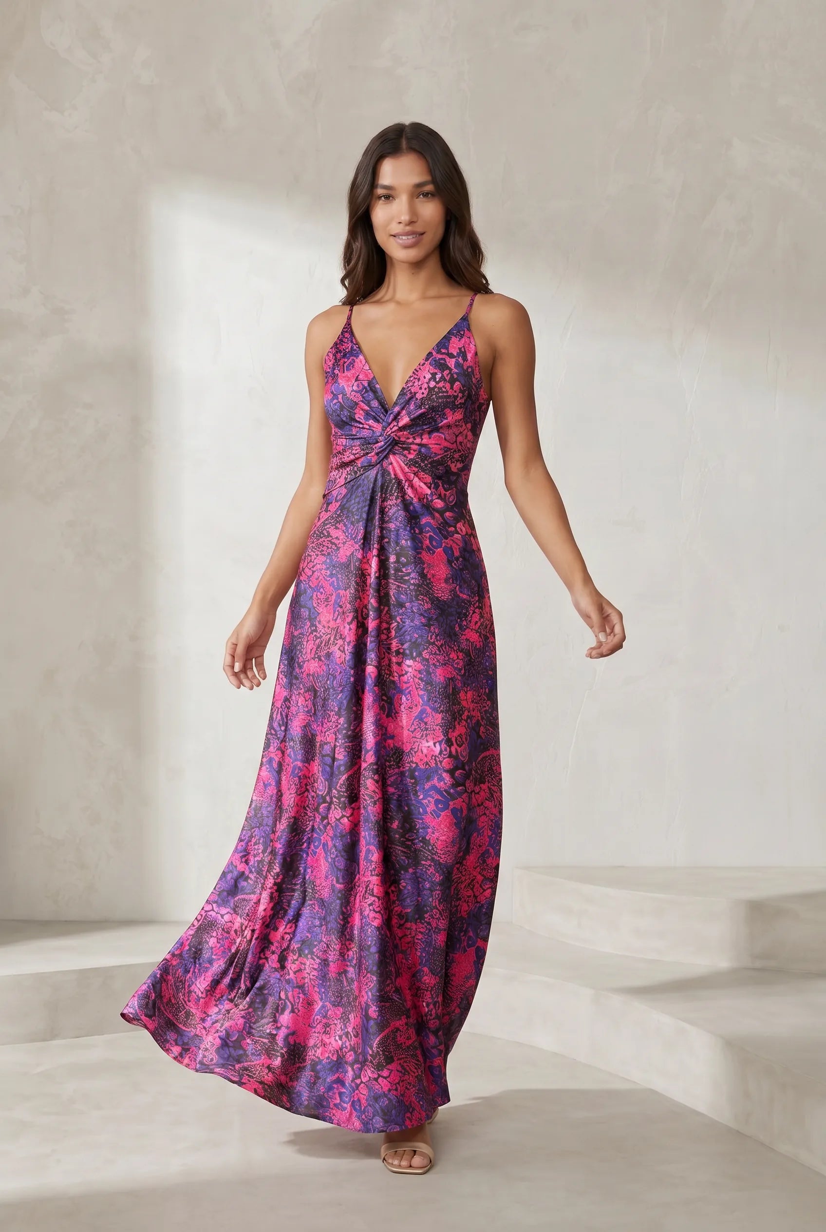 Robe longue décolleté dos nu | Lounelle Paris