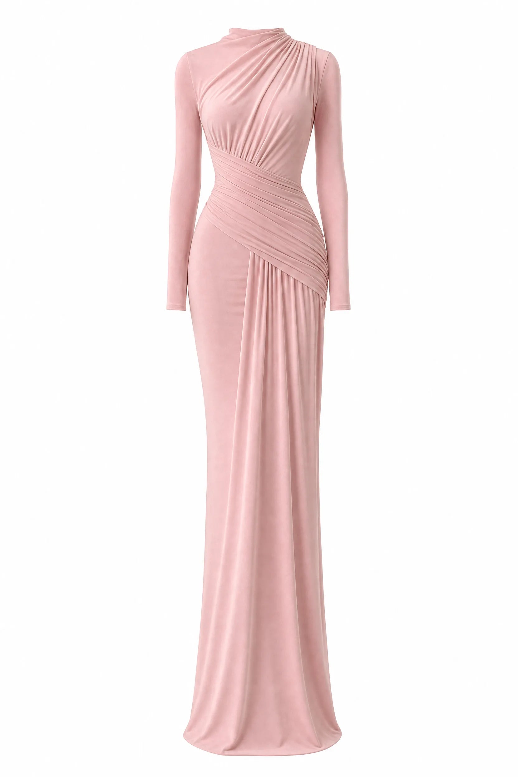Robe longue drapée | Lounelle Paris