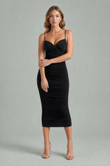 Vestido ajustado espalda descubierta