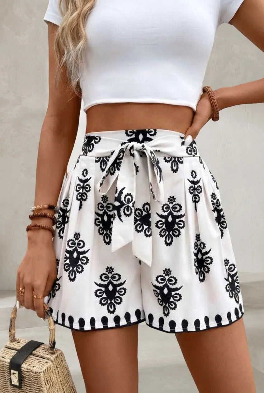 Short ample imprimé bohème | Lounelle Paris