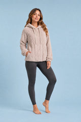 Sudadera con capucha holgada afelpada